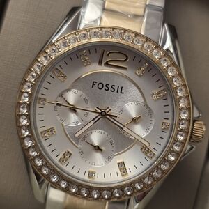 Fossil Women's Gold and Silver Watch